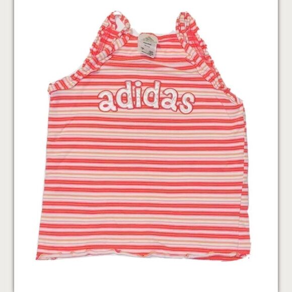 Girls Adidas tank top size 6 - Picture 1 of 3